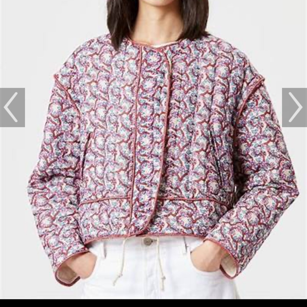 Isabel marant size 36 cotton quilted jacket